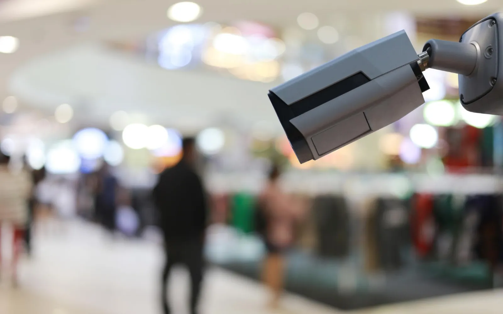 CCTV camera in Perth shopping centre
